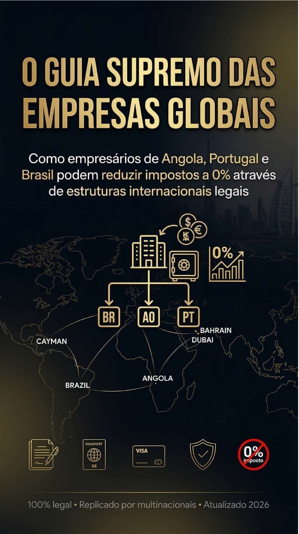Ebook Engenharia fiscal 0%: O passo a passo para holding internacional